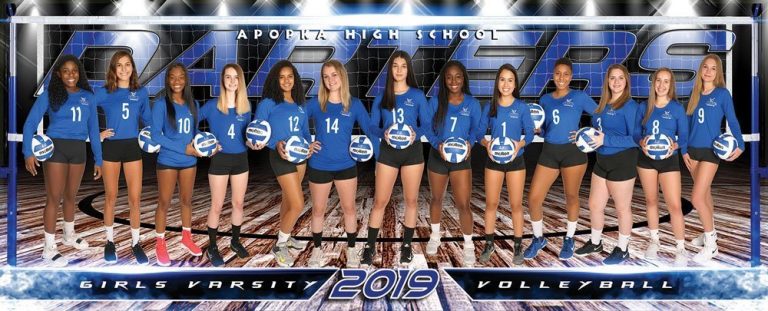 2019 -2020 Apopka High School Varsity Girls Volleyball Team